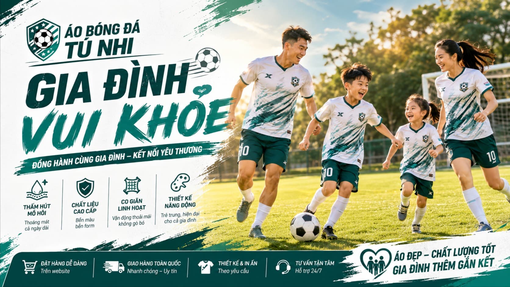 Bóng Đá Tú Nhi - Quần áo thể thao chính hãng