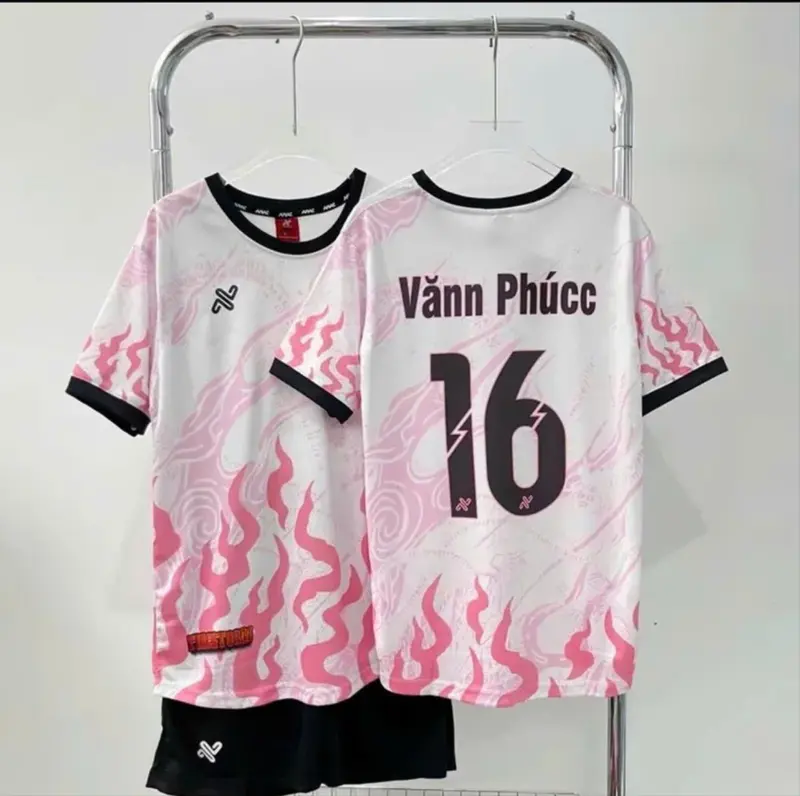 Bộ Quần Áo Bóng Đá "AMAC Lửa"