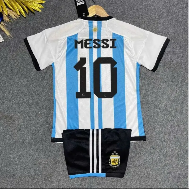 Bộ Quần Áo Bóng Đá "Argentina Messi"